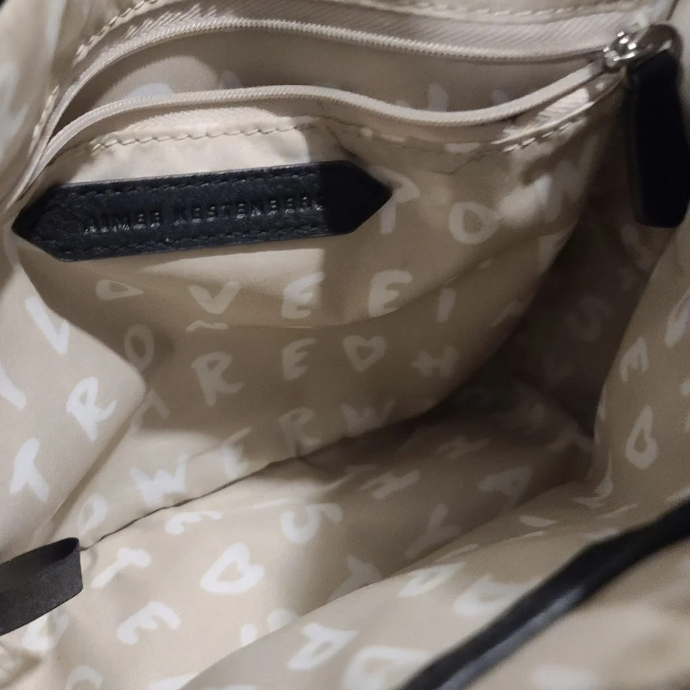 Aimee Kestenberg Muse Cargo Black Leather Crossbody - Picture 10 of 13